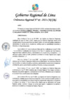 Vista preliminar de documento ORDENANZA REGIONAL N ° 001-2021-CR/GRL