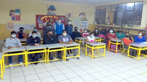 Estudiantes del CEBA