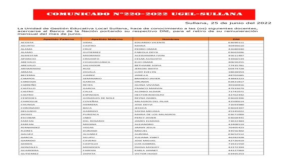 Comunicado 220