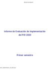 Vista preliminar de documento Plan Operativo Institucional (POI - 2020)