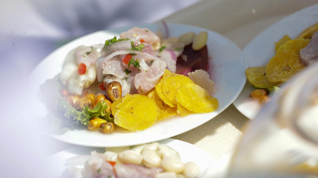 Imagen de plato de cebiche