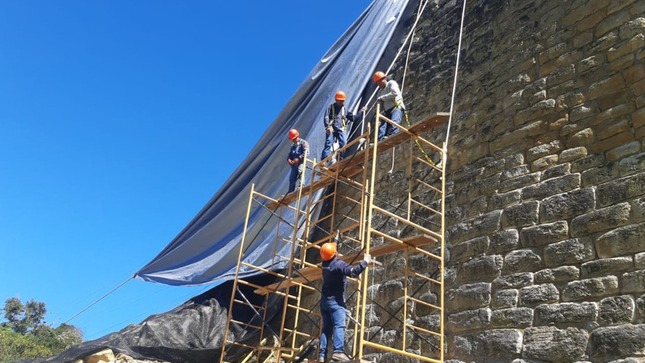 Ministerio de Cultura: Continúan los trabajos en la recuperación de Kuélap