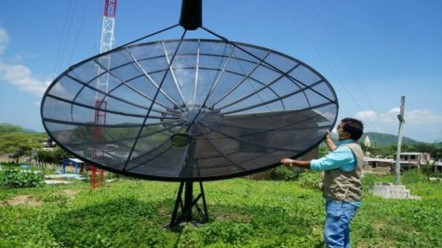 Gobierno Regional Piura ejecutó reflotamiento de antena en C.P Chipillico en Las Lomas