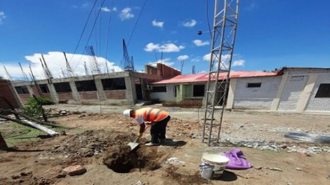 Gobierno Regional Piura ejecuta mantenimiento de antenas en Amotape y Lancones