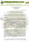 Vista preliminar de documento RESOLUCIÓN DE ALDALDIA N°043-2020-A-MPA/SG.