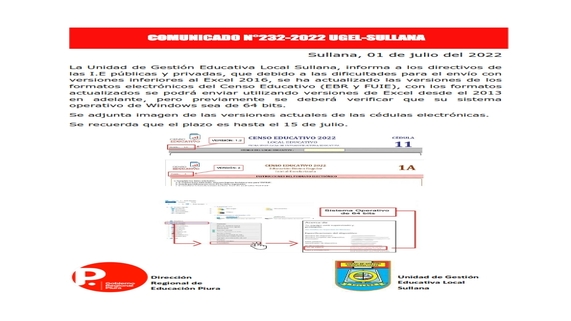 Comunicado 232