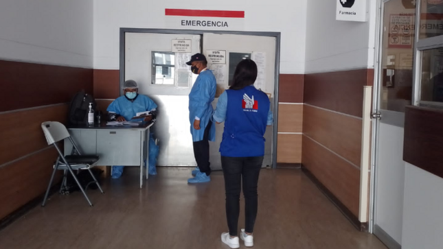 Comisionada supervisa hospital