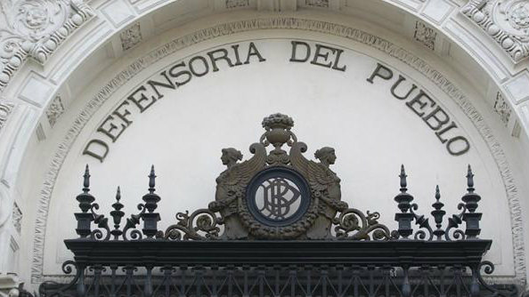 Fachada de la Defensoría del Pueblo