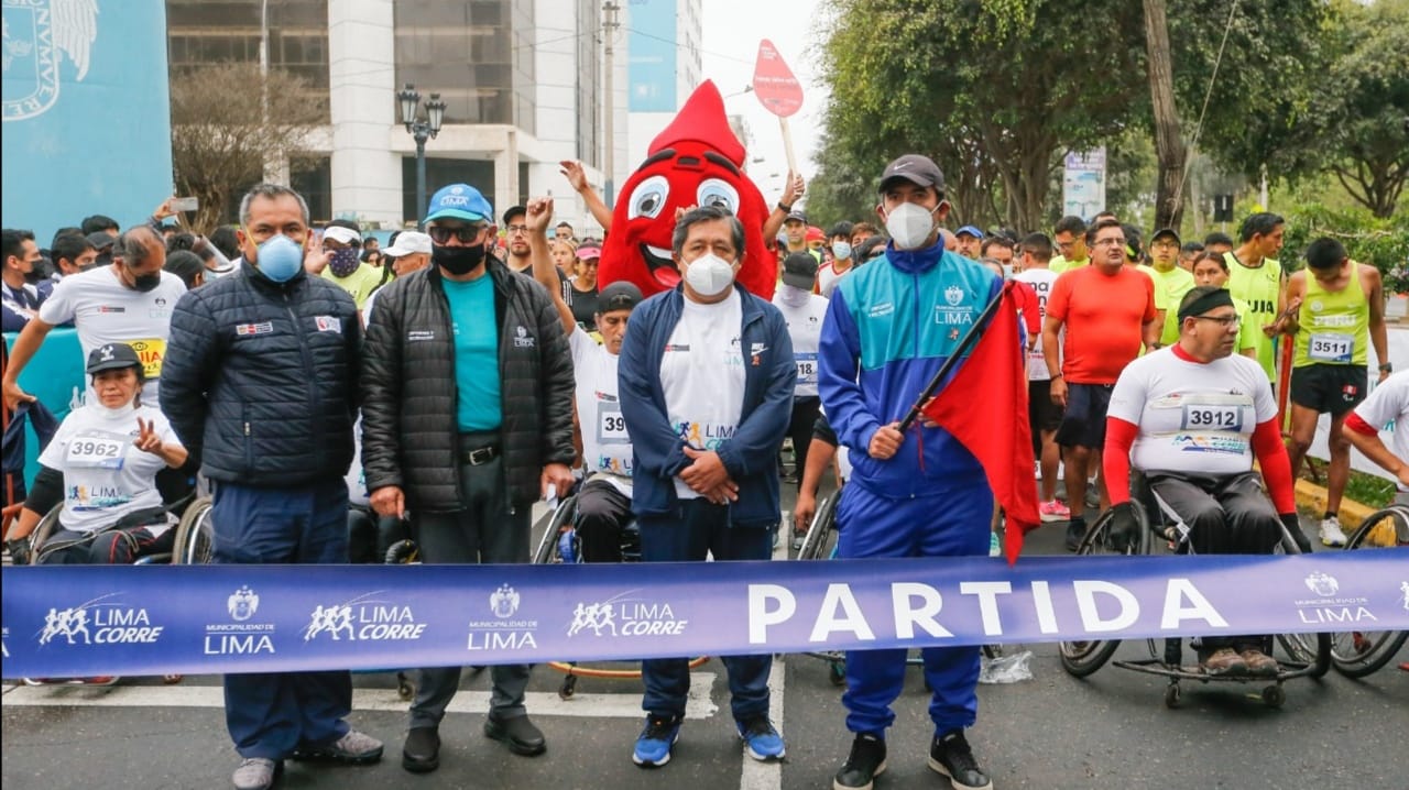 Más de 1000 personas participaron en “Lima Corre 5K” con el fin de promover la donación voluntaria de sangre
