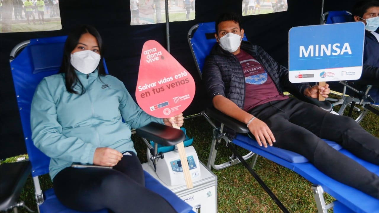 Más de 1000 personas participaron en “Lima Corre 5K” con el fin de promover la donación voluntaria de sangre