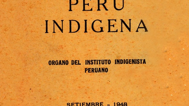 Biblioteca del Ministerio de Cultura celebra las Fiestas Patrias digitalizando la famosa revista “Perú Indígena”