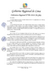 Vista preliminar de documento ORDENANZA REGIONAL N ° 006-2018-CR/GRL