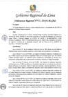 Vista preliminar de documento ORDENANZA REGIONAL N ° 016-2018-CR/GRL