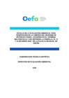 Vista preliminar de documento 2022-I01-018617 Anexo 1_ EAC para la verificacion de la limpieza del derrame de petroleo - Playa Club Naval