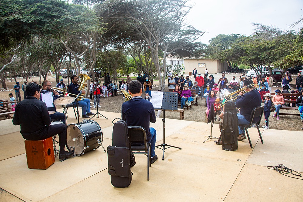 La Libertad: Orquesta Sinfónica de Trujillo deleitó a visitantes al Sitio Arqueológico de Chan Chan