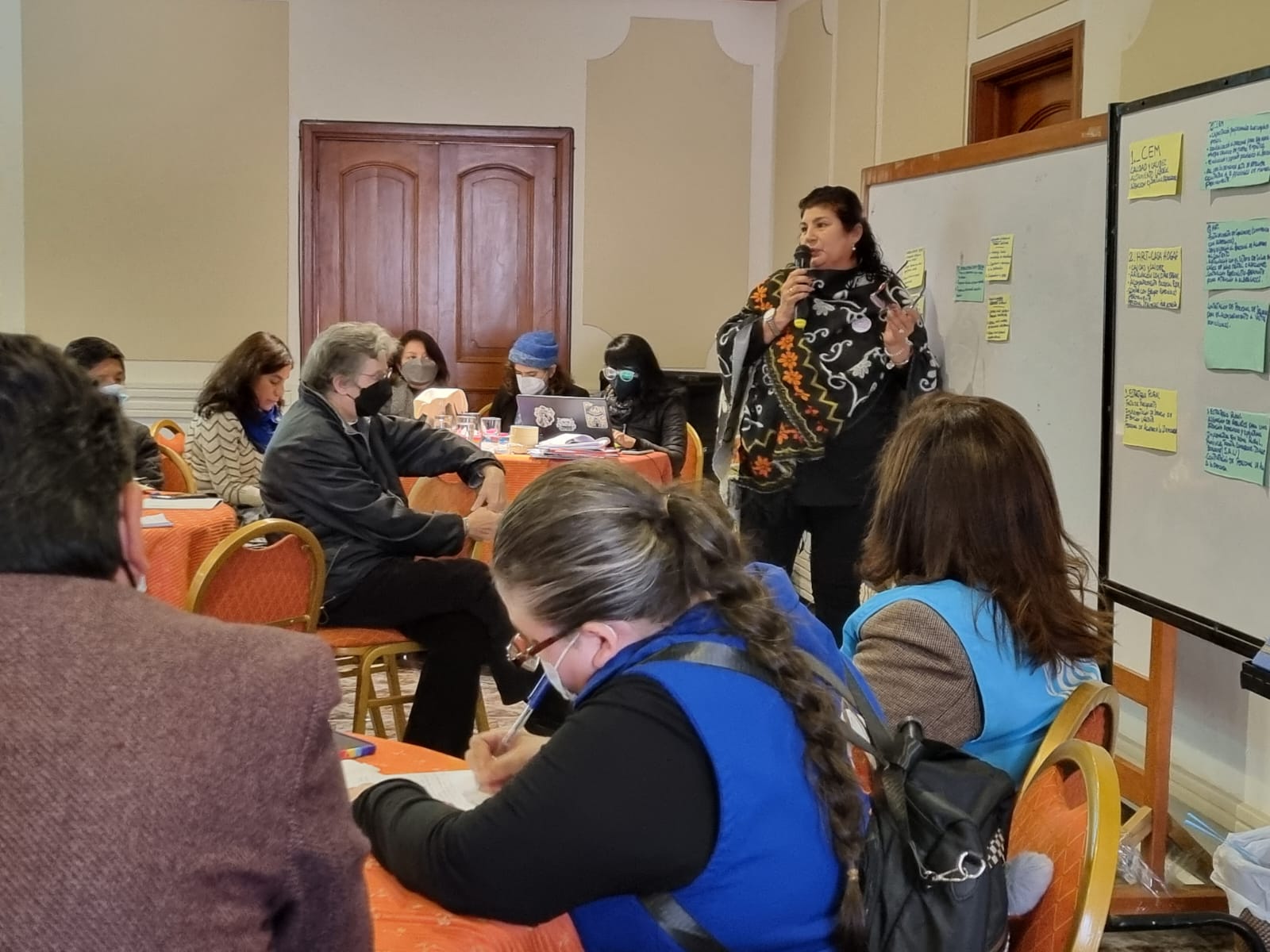 Ministra Diana Miloslavich participa de taller de reestructuración del Programa Aurora