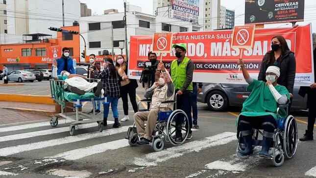 Hospital Santa Rosa y Municipalidad de Pueblo Libre  promueven campaña para reducir la contaminación sonora