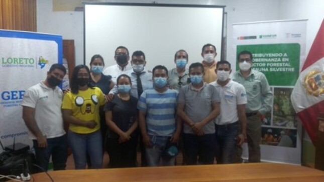 El OSINFOR capacita a profesionales forestales de Ucayali en el procedimiento de las supervisiones.