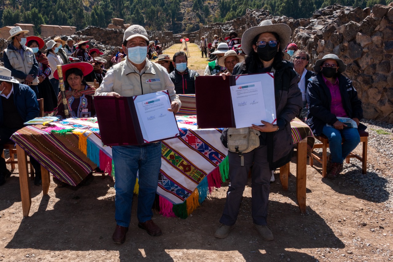 Ministerio de Cultura invirtió más de 10 millones de soles en la recuperación del sector Qolqas del Parque Arqueológico de Raqchi
