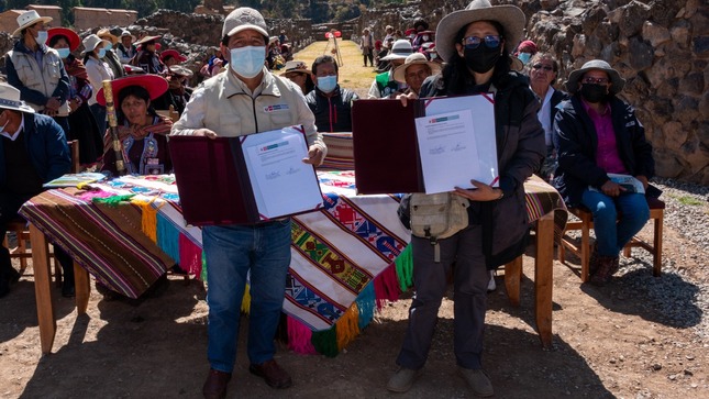 Ministerio de Cultura invirtió más de 10 millones de soles en la recuperación del sector Qolqas del Parque Arqueológico de Raqchi