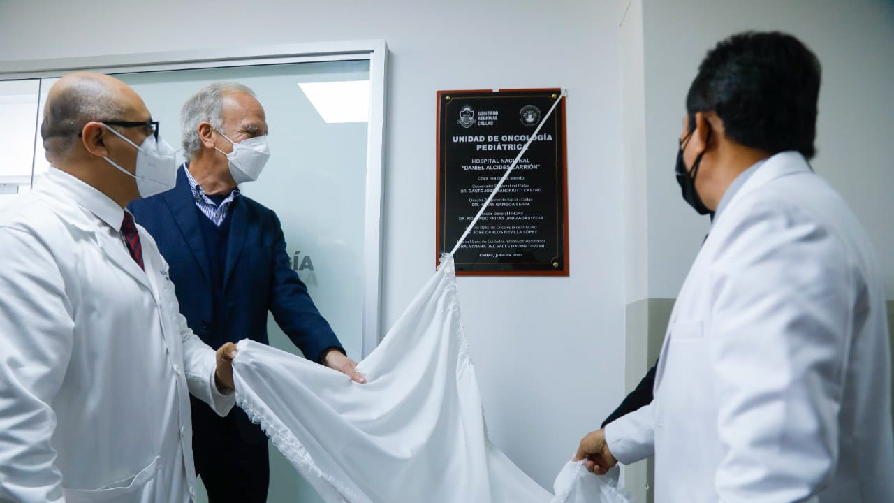 HDAC inaugura Unidad de Oncología Pediátrica para fortalecer la atención y tratamiento del cáncer infantil en el Callao