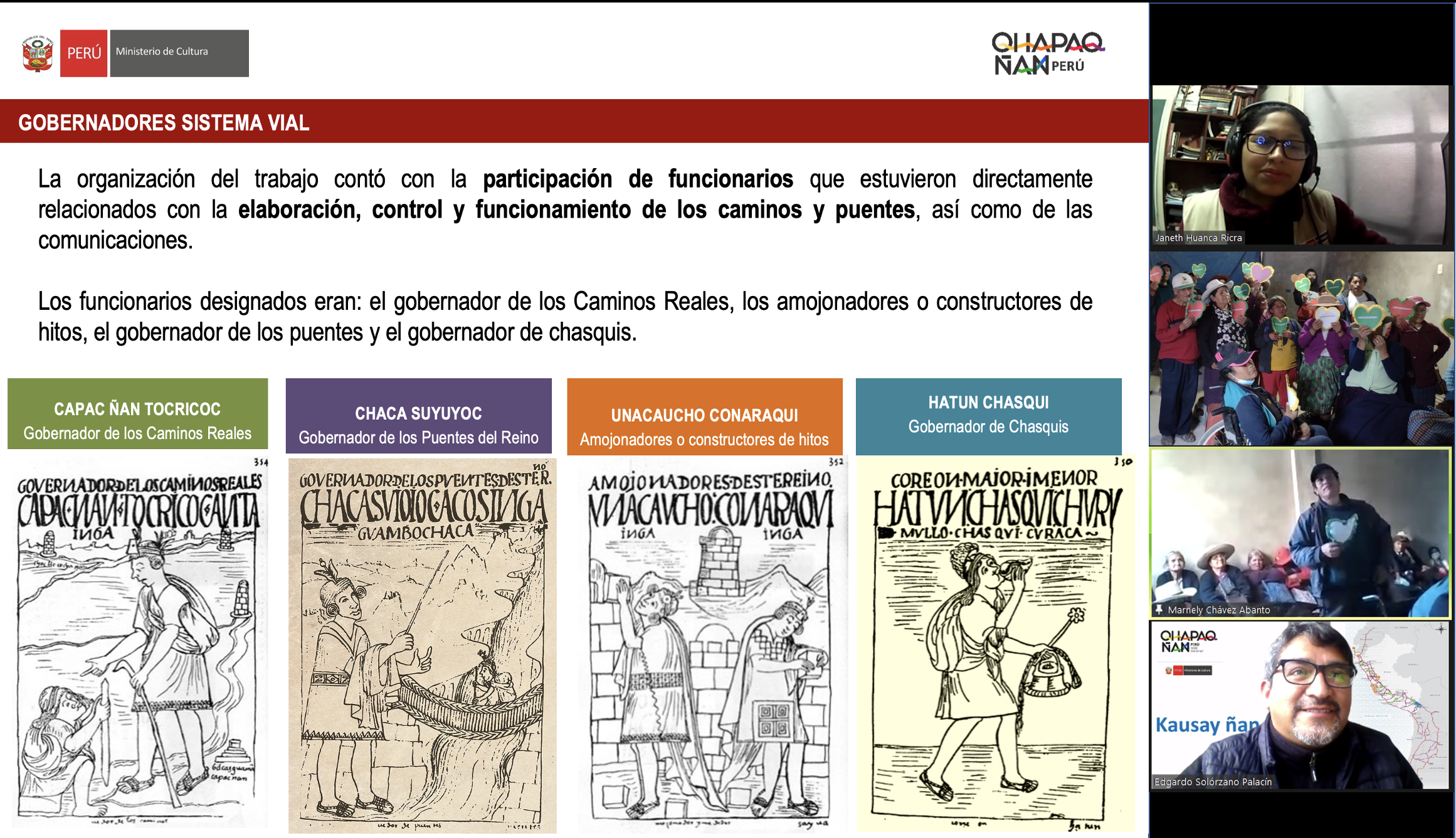 Programa Qhapaq Ñan en Casa sigue llegando a más ciudadanos nacionales y extranjeros