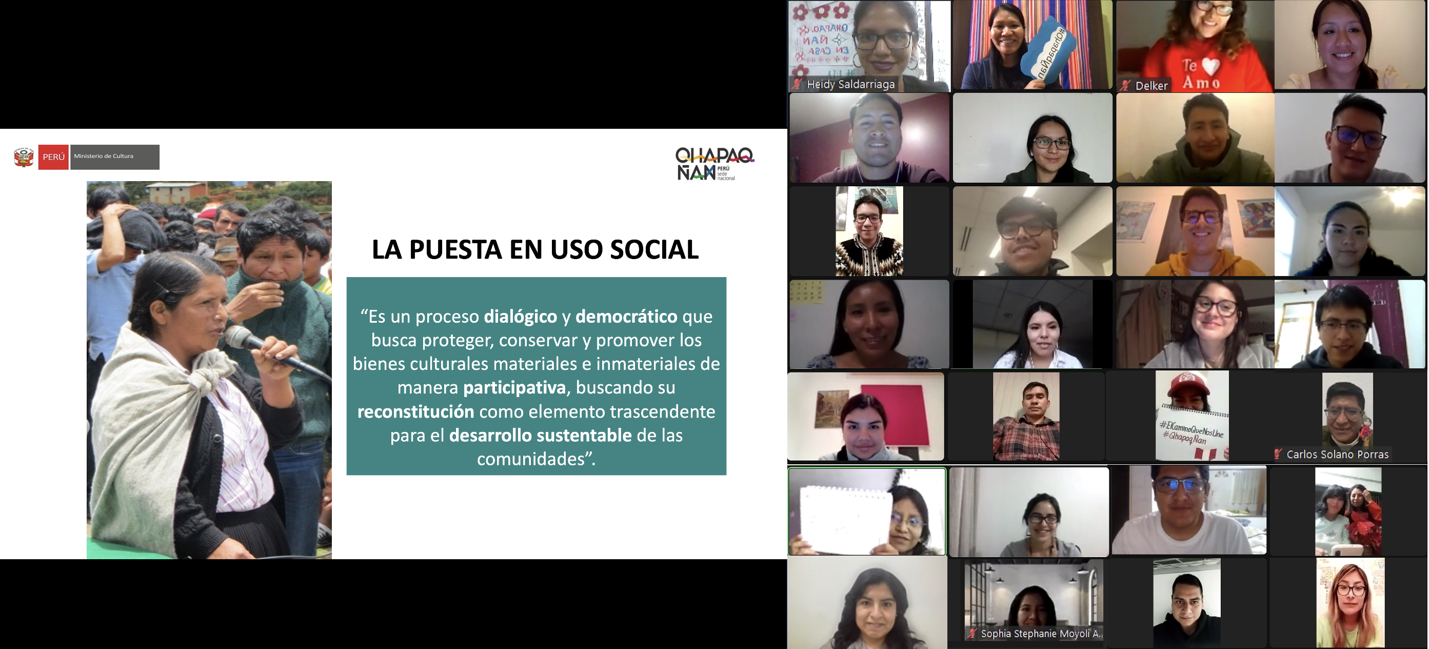 Programa Qhapaq Ñan en Casa sigue llegando a más ciudadanos nacionales y extranjeros