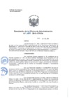 Vista preliminar de documento RESOLUCION ADMINISTRATIVA N° 183-2019-ITP-OA