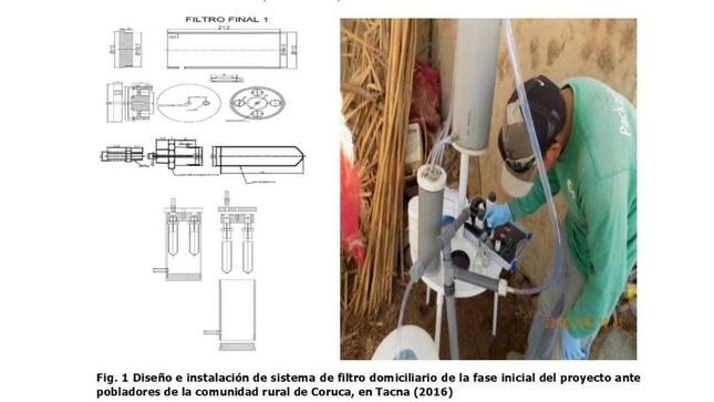 Proyecto del INS sobre sistema domiciliario que mejora la calidad del agua en zonas rurales es seleccionado en concurso de CONCYTEC