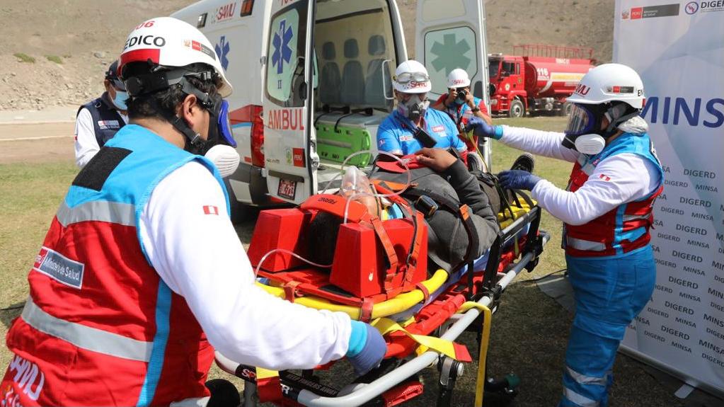 Personal de salud se preparó para atención de emergencias por ataque nuclear, biológico, químico o radioactivo