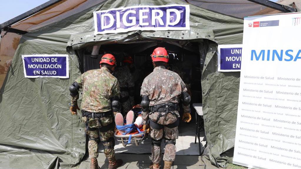 Personal de salud se preparó para atención de emergencias por ataque nuclear, biológico, químico o radioactivo