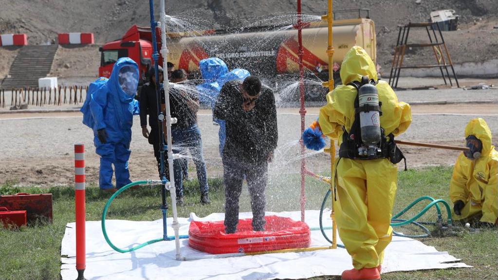 Personal de salud se preparó para atención de emergencias por ataque nuclear, biológico, químico o radioactivo