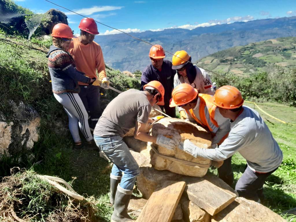 Ministerio de Cultura: Avanzan la recuperación en Kuélap con el trabajo de un equipo multidisciplinario