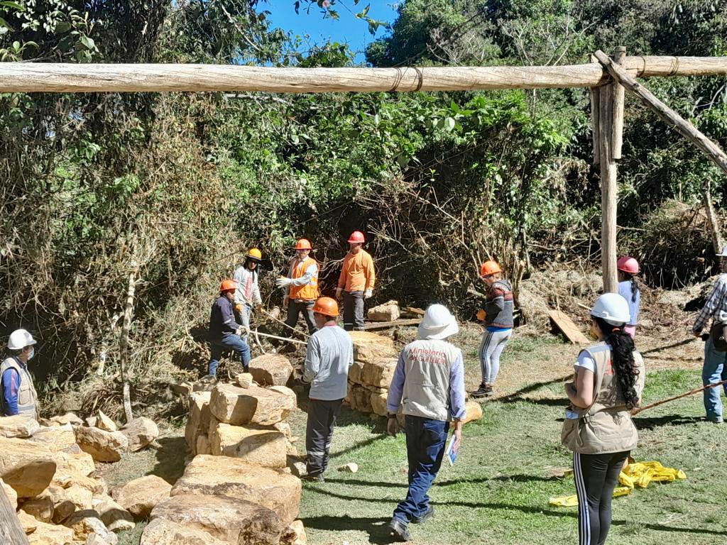 Ministerio de Cultura: Avanzan la recuperación en Kuélap con el trabajo de un equipo multidisciplinario