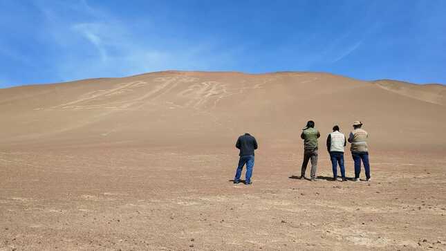 Ministerio de Cultura realiza acciones para la salvaguarda del Paisaje Cultural “El Candelabro De Paracas”