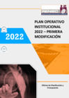 Vista preliminar de documento Plan Operativo Institucional 2022 – Primera Modificación