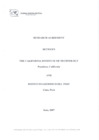 Vista preliminar de documento Research Agreement