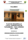 Vista preliminar de documento TAHUAMANU SL - PDLC 2017 - 2024 VOLUMEN 1.pdf