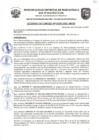 Vista preliminar de documento ACUERDO DE CONSEJO 105-2021-MDM.pdf