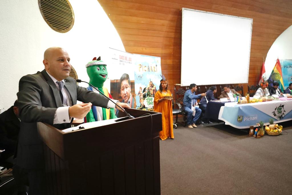 Ministro de Cultura participó en el lanzamiento de la edición del Festival Internacional de la Hoja de coca en Pichari