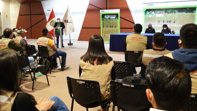 PIACI: Más de 30 agentes de protección y equipo técnico del Ministerio de Cultura se reúnen para fortalecer gestión de 7 Reservas Indígenas