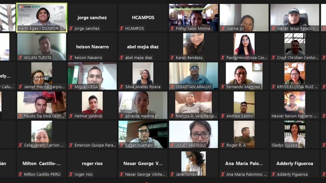 El OSINFOR capacita a autoridades regionales forestales y usuarios de las regiones de Amazonas y San Martín