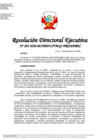 Vista preliminar de documento RDE n.° 202-2020 - Modificación del cronograma