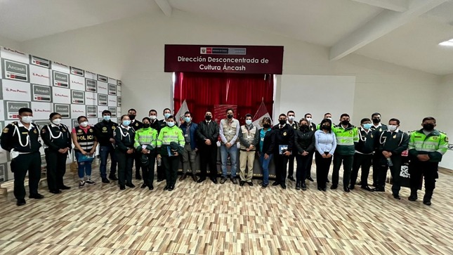 Ministerio de Cultura impulsa la lucha interinstitucional contra el tráfico ilícito de bienes culturales muebles en la región Áncash