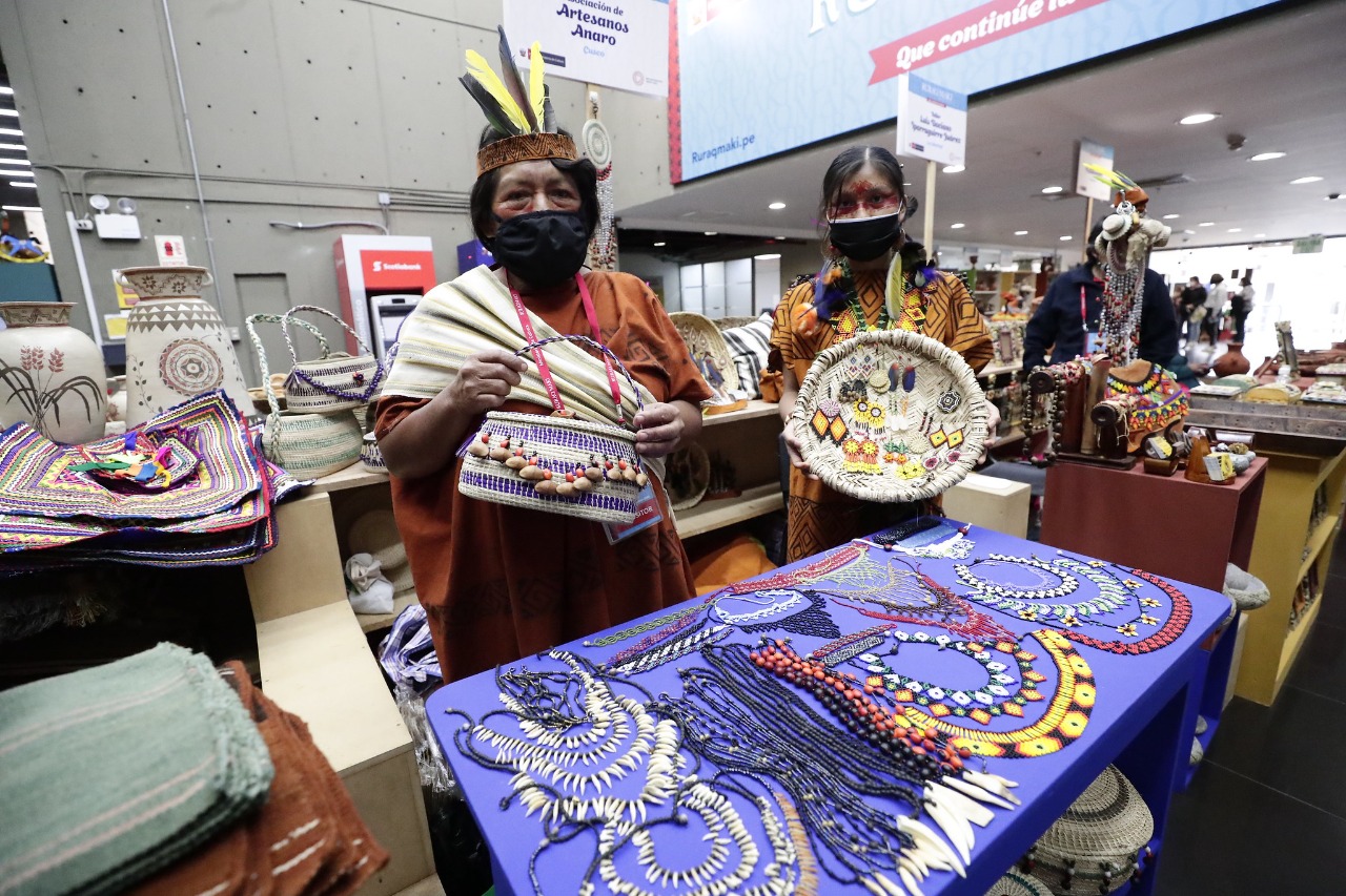 Todo listo para la edición especial del Ruraq maki con lo mejor del arte tradicional del Perú