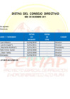 Vista preliminar de documento Dietas del Consejo Directivo 2011-12
