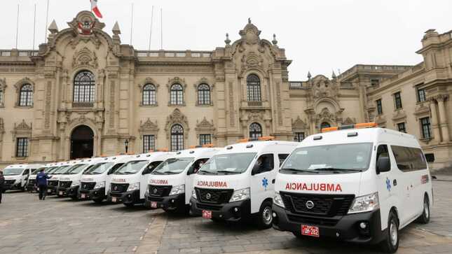 Minsa recibe donación de primer lote de 30 ambulancias para fortalecer primer nivel de atención 