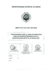 Vista preliminar de documento Directiva Administrativa N° 03-0-2013-GM-MDM-Procedimiento para la toma de inventario físico de bienes patrimoniales.pdf