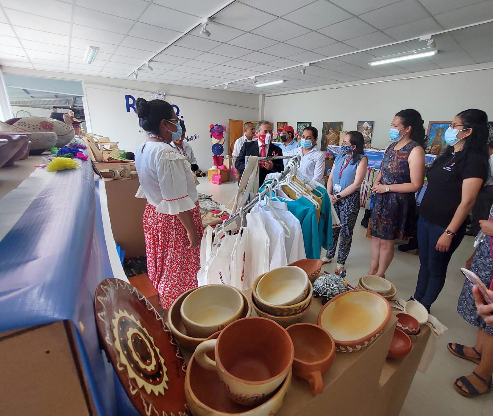 Artesanos de Amazonas presentes en Ruraq maki descentralizado en la región San Martín