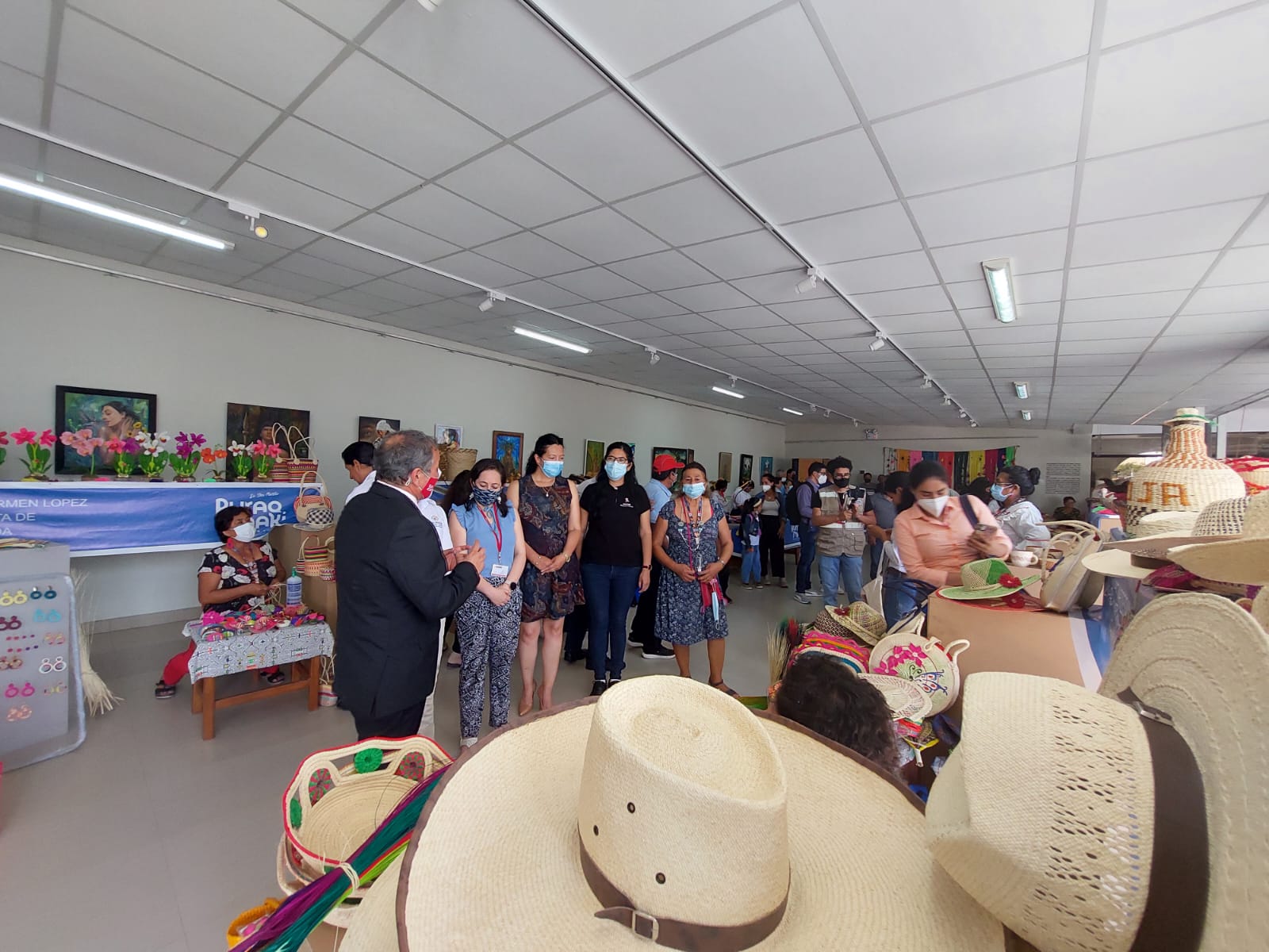 Artesanos de Amazonas presentes en Ruraq maki descentralizado en la región San Martín
